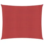 Pânză parasolar, roșu, 4,5x4,5 m, HDPE, 160 g/m² GartenMobel Dekor