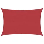 Pânză parasolar, roșu, 2x2,5 m, HDPE, 160 g/m² GartenMobel Dekor