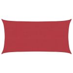 Pânză parasolar, roșu, 2x3,5 m, HDPE, 160 g/m² GartenMobel Dekor