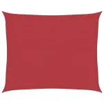 Pânză parasolar, roșu, 2,5x3 m, HDPE, 160 g/m² GartenMobel Dekor