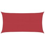 Pânză parasolar, roșu, 3x6 m, HDPE, 160 g/m² GartenMobel Dekor