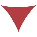 Pânză parasolar, roșu, 3,5x3,5x4,9 m, HDPE, 160 g/m² GartenMobel Dekor