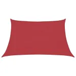 Pânză parasolar, roșu, 3/4x2 m, HDPE, 160 g/m² GartenMobel Dekor