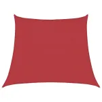 Pânză parasolar, roșu, 3/4x3 m, HDPE, 160 g/m² GartenMobel Dekor