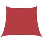 Pânză parasolar, roșu, 3/4x3 m, HDPE, 160 g/m² GartenMobel Dekor