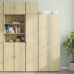 Dulap de depozitare slim, stejar sonoma, 40x42,5x225cm, lemn GartenMobel Dekor