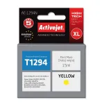 Cartuș compatibil Epson T1294 galben 15 ml ActiveJet Premium, garanție 5 ani