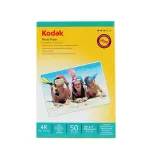 Hârtie foto Kodak 10x15 (4R) 180 g/mp glossy, 50 coli, uscare instantanee