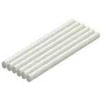 Batoane silicon 7 mm pentru pistol de lipit, transparente, 20 bucati (100 mm)