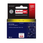 Cartus compatibil HP 920 (AH-920YC) galben 5 ml ActiveJet, garantie 5 ani