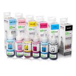 Set cerneală refill foto dye pentru Epson seria L, 6 culori x 100 ml Procart