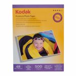 Pachet 500 coli hârtie foto Kodak Premium Glossy 10x15 cm, 230 g/mp