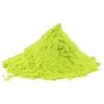 Pudra Holi neon UV galben 100 g, biodegradabila pentru petreceri glow