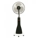 Ventilator cu umidificator Home 80W, 3 viteze, rezervor 3L, LED, telecomanda