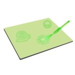 Tăbliță magică fosforescentă A3 rescriptibilă, cu marker UV invizibil