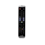 Telecomandă TV compatibilă Samsung Home, precodată, fără configurare, neagră