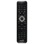 Telecomandă compatibilă Smart TV Philips Home, neagră, fără configurare