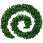 Ghirlandă decorativă brad artificial Luxury Pine 5,4 m, ace 3D, verde natural