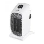 Radiator ceramic portabil 400W cu termostat electronic, ecran LCD și timer 12h