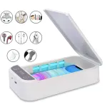 Sterilizator UVC 3 în 1 pentru telefon și obiecte mici, cu aromaterapie și USB