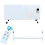 Încălzitor electric Leziter Methana 1000/2000W cu IP24, telecomandă și timer