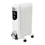 Radiator electric pe ulei 2000W cu 9 elementi, 3 trepte si termostat mecanic