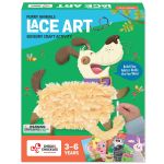 Arta cu sireturi pufoase - Animalute haioase PlayLearn Toys