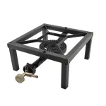 Arzător pe gaz din fontă cu suport metalic, 3 kW, Perfect Home SGB-01