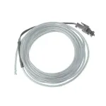Kit fir electroluminescent EL Wire 2 m alb cu invertor pe baterii