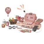 Casă de marcat de jucărie cu scaner, microfon și accesorii, 32×16×15 cm