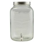 Dozator de băuturi din sticlă cu robinet, 8 litri