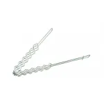 Grill pentru prăjit cârnați și crenvurști, 6 bucăți, din fier cromat, 18,5 cm