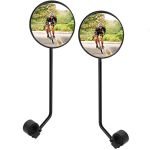 Set oglinzi retrovizoare pentru bicicletă stânga/dreapta, 360°, cu clemă