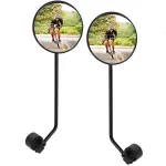 Set oglinzi retrovizoare pentru bicicletă stânga/dreapta, 360°, cu clemă