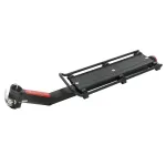 Portbagaj bicicletă universal din aluminiu, 50 kg, cu stop reflectorizant roșu