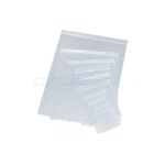 Set 100 pungi cu fermoar zip 35x45 cm, din polietilenă, cu gaură de agățare