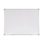 Tablă magnetică whiteboard 90x120 cm, ramă slim din aluminiu, tăviță