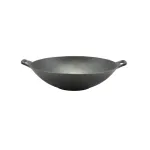 Wok mare din fontă Perfect Home, 36,6 cm, pentru sotare rapidă