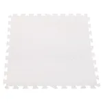 Covoraș puzzle EVA XL alb, 2 piese 60x60 cm, grosime 2 cm, antiderapant