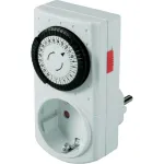 Priză programabilă mecanică 24h, pas 30 min, 3500W, IP20, Home