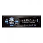 Radio auto Bluetooth cu RDS, USB/SD/AUX și handsfree, 4x50W, telecomandă