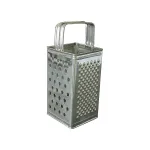 Răzătoare cu 4 laturi din inox, cu mâner ergonomic, pentru legume și brânză