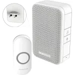 Sonerie fara fir Honeywell, raza 150 m, 4 melodii, buton IP55, 80 dB