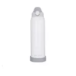 Termos din inox cu pereți dubli 1000 ml, alb, Diller – izolare 12–24 ore