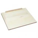 Blat din lemn pentru aluat 60x40 cm, din plop, grosime 1,5 cm