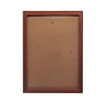 Ramă foto A4 din lemn maro, stil vintage, pentru perete sau birou