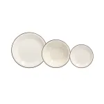 Set farfurii din porțelan Tognana Stay, 18 piese, pentru 6 persoane