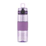 Sticlă de apă UZSPACE Tritan 700 ml, fără BPA, cu capac etanș, violet