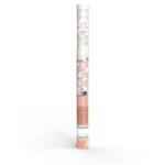 Tun confetti cu porumbei albi pentru nuntă, 60 cm, design elegant roz pudră