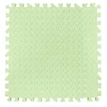 Covoraș puzzle EVA XL verde 60x60 cm, 2 cm grosime, set 2 piese